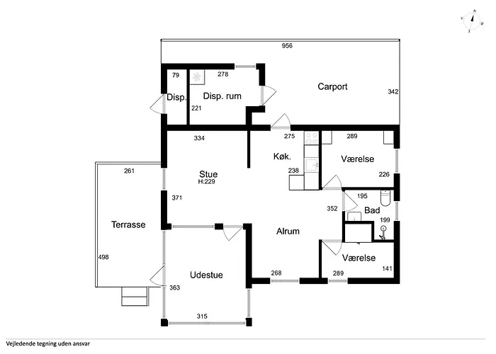度假居 Near Horuphav Sea View Nature *